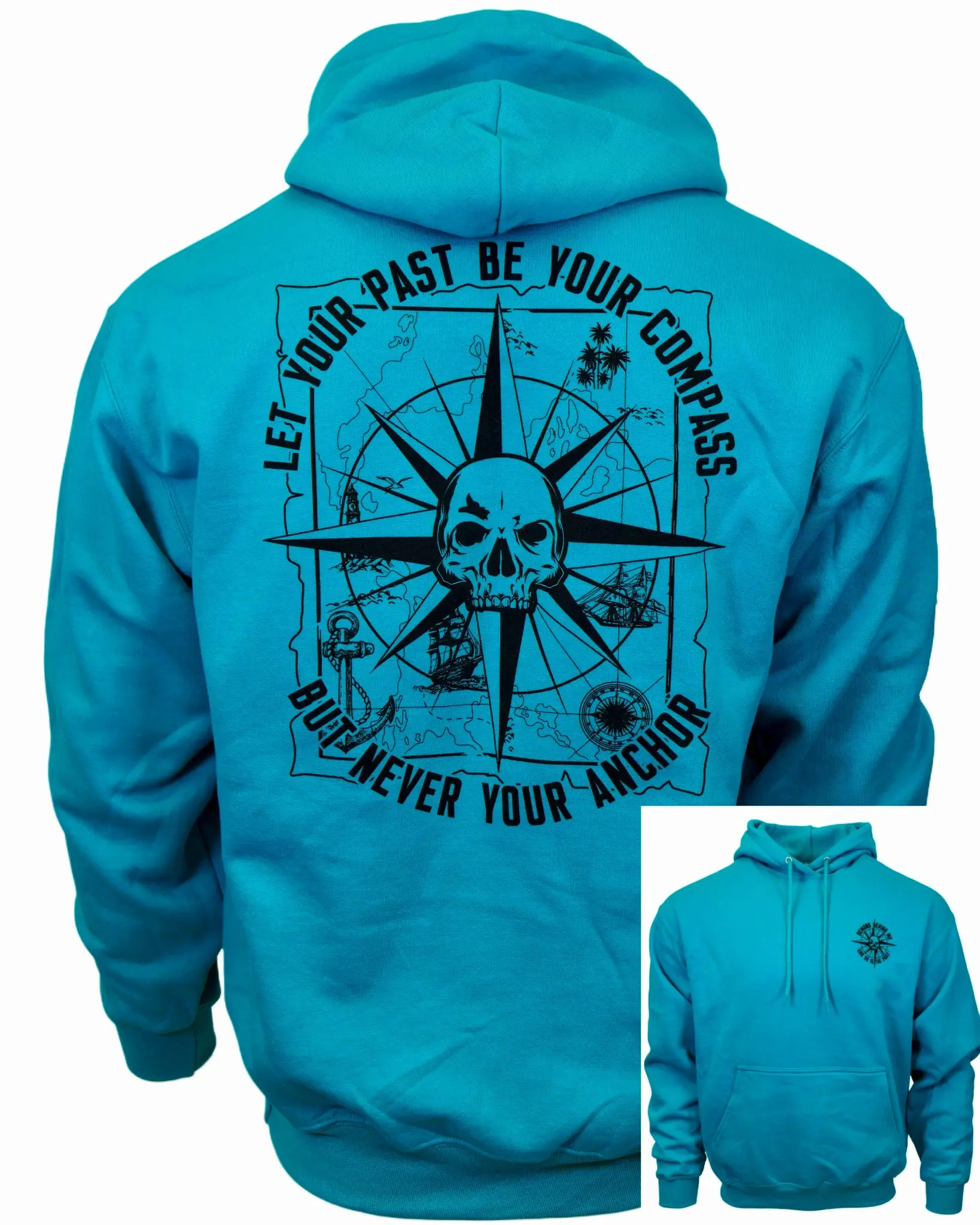 Nautical Compass Premium Hoodie Nautical Compass Premium Hoodie