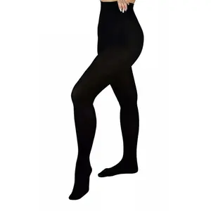Women's Waist Tights black 60 Denier Pantyhose Socks opaque