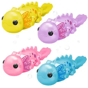 Pets Alive Robo Axolotl Swimming,Electronic Fish Toy, Robo Axolotl Alive Robo Fish Robotic Swimming Fish, A Living pet Baby Electric Swinging Fish Bath Sensor, Glowing Small Fish, Bionic Toy, Cat Teaser, Water Play, Early Education Pet Toy, Christmas Gift