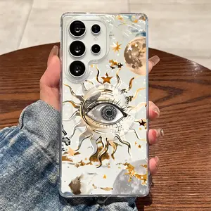 Light-Eye Magnetic Phone Case, Medieval Art Style, Shockproof, Anti-Fingerprint, Anti-Drop, Suitable for S23 plus/S24 ultra/S25 plus/S26 ultra/S26 plus and other models