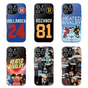 Heated Hockey Rivalry Phone Case – Game Changers Shockproof Sports Design | Durable Protective Cover Gift for FansSuitable for iPhone 17-11 Pro Max/Plus and  Samsung Galaxy S23-25