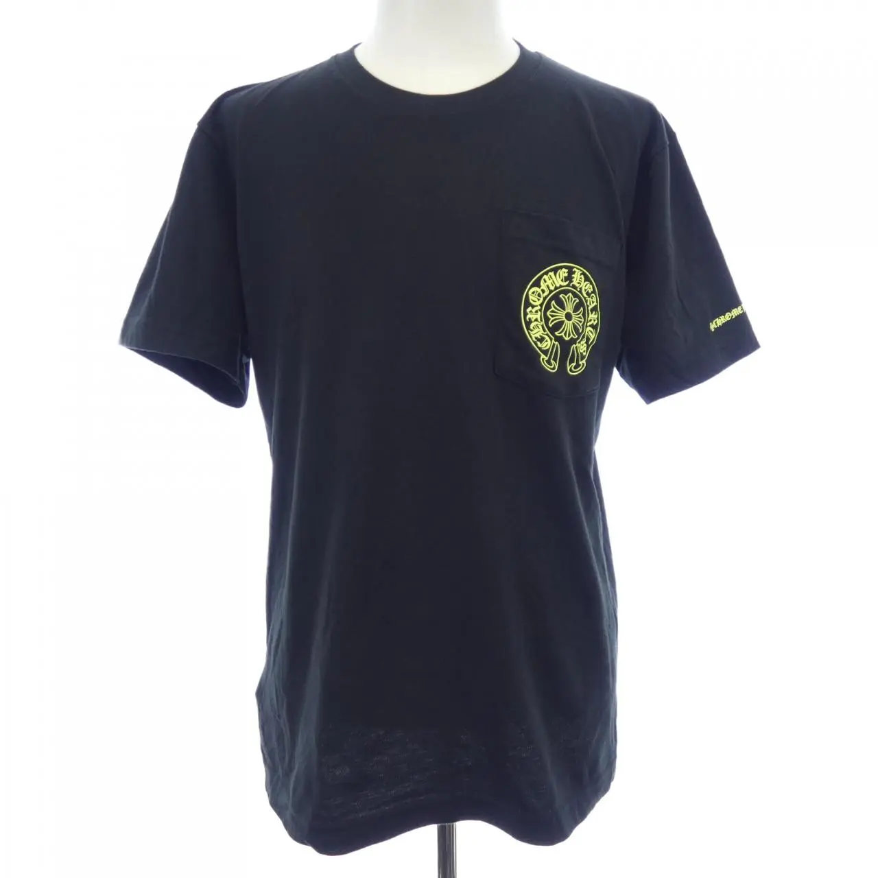 Pre-owned Chrome Hearts Cotton Small Leather Goods HORSE SHOE T Shirt