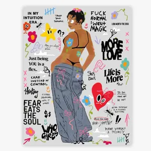 “DEUCE’$”XOXO~ZeekiPro 16x20 Art Print