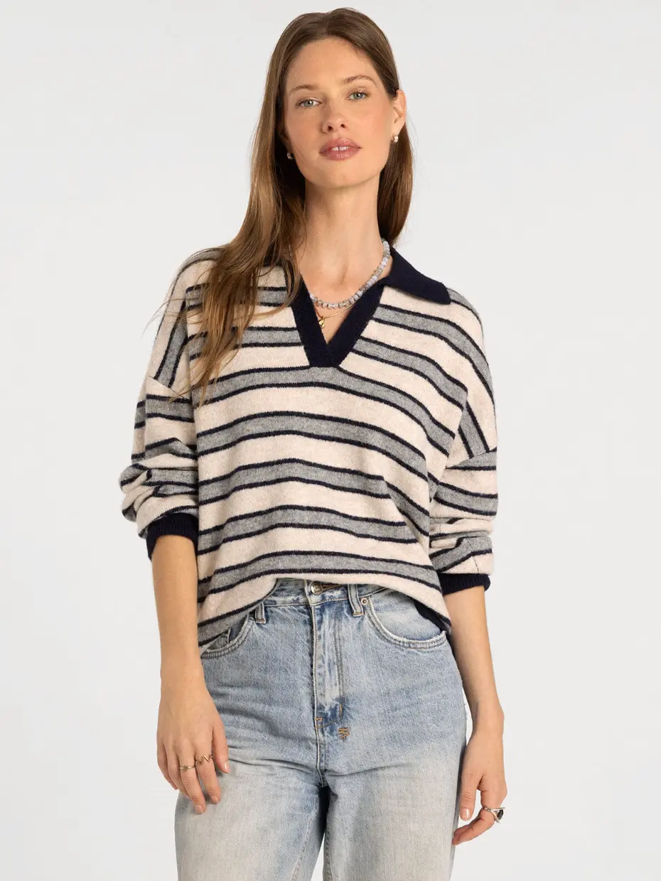 Thread & Supply: Nina Sweater in Oatmeal