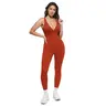 Shapellx Deep V Shapewear with Chest Support Breathable High-Waisted Tummy Control Basic Jumpsuit
