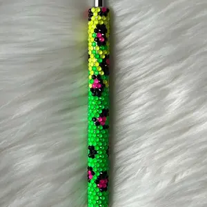 Neon rhinestone gel pen