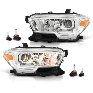 Fit For 2019-2023 Toyota Tacoma w/o LED DRL & Fog Lights Headlights Assembly
