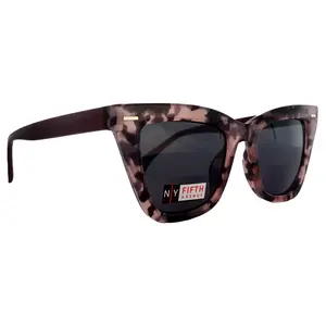 Hades, High-End Line Bifocal (Clear On Top) Sun Readers for Women OR Non-Bifocal Readers Sunglasses (Rose Tortoiseshell) NY Fifth Avenue