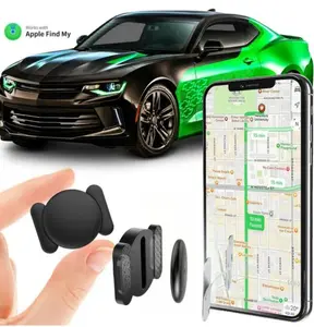 Compact Tracking Device GPS for Car No Subscription (iOS Only)Portable GPS Tracker for Vehicles, No Subscription Required, Hidden Anti-Lost Tracking Device for Car, Motorcycle, Bike (iOS Only)