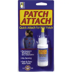 Patch Attach Permanent Washable Non-Toxic Patch Attachment Glue