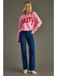Pink "Merry" Sweater Pink "Merry" Sweater