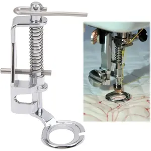 Metal Free Motion Quilting Foot - Universal Darning Presser Foot for Singer, Brother, Janome, Juki, Babylock, Elna, Kenmore, White, Necchi, Simplicity, Euro-Pro,  , Sewing Machines