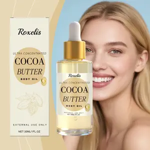 Cocoa Butter Scented Body Oil,Premium Nourishing Oils,Nourishing Moisturizing Skin Care,Long Lasting Fragrance,Hydrating Body Lotion for Soft Skin 30ML/1FL.OZ
