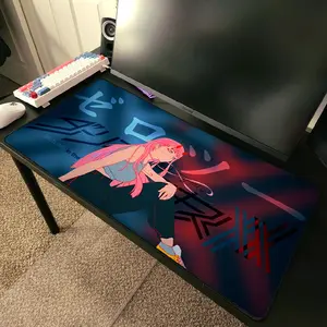 Zero Two Darling in the Franxx Anime Desk Mat Mousepad 31.5" x 15.5"