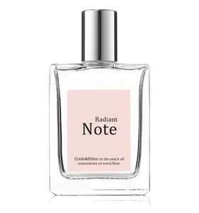 Radiant Note - The Ultimate "Clean Girl" Skin Scent | 60ml Long Lasting White Musk & Bergamot | "Fresh Laundry" Aesthetic Perfume | Non-Overpowering Daily Fragrance