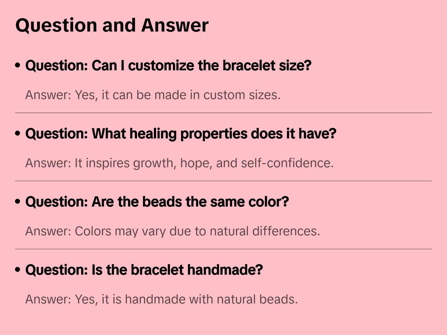 Amazonite Bracelet- 4mm, Handmade, Natural Crystals, Custom Sizes