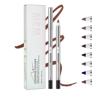 24HR Waterproof Eyeliner Pencil, Smudge-Proof Long-Lasting Eye Liner, Smooth Creamy Formula, Easy Apply Eye Makeup for Daily Wear & Party Looks.