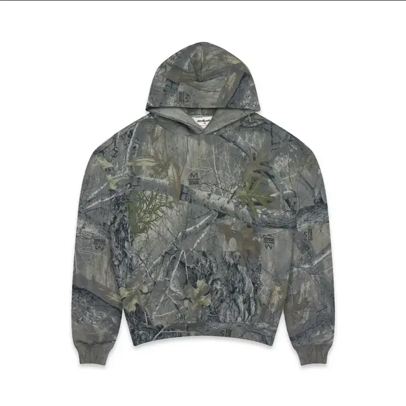 RealTree Edge Core Hoodie, Tree Camouflage Pattern, Hunting, Outdoors, Long-Sleeve Outdoor Top