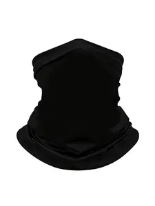 5pcs/2pcs/1pc Unisex Solid Color Neck Gaiter Masks Face Cover Windproof Dustproof Breathable Face Mask Scarf for Men Women Outdoor Sports Gift Hat