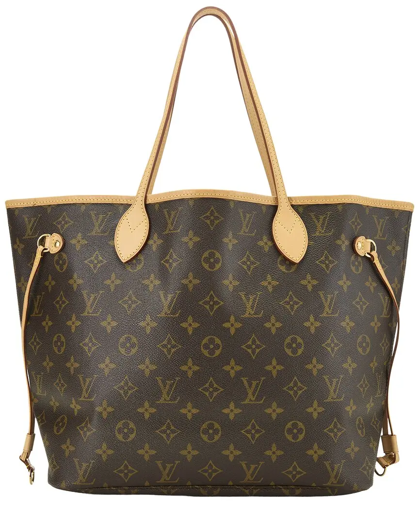Louis Vuitton Brown Monogram Canvas Neverfull MM (Authentic Pre-Loved)