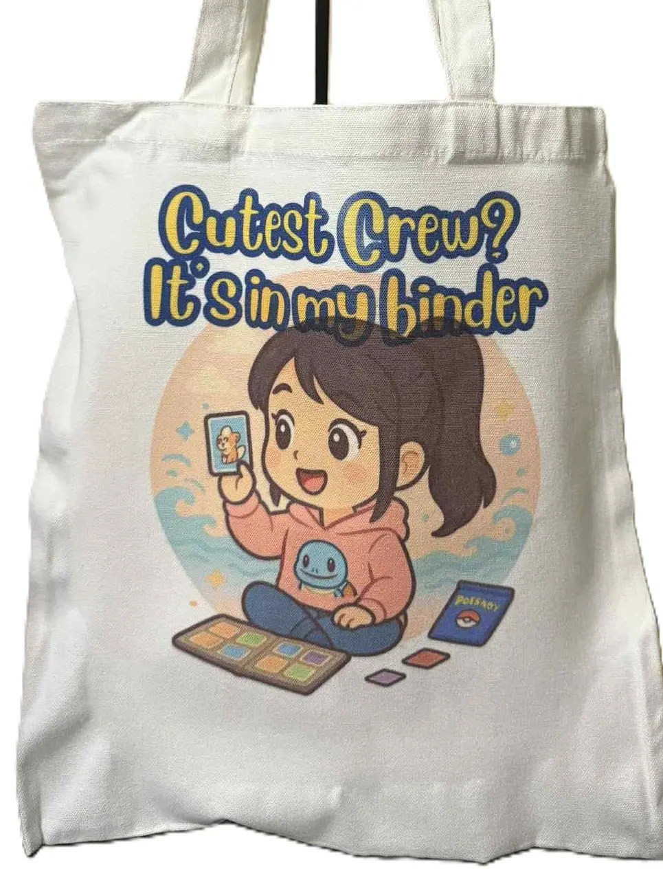 Unisex Aesthetic Tote Bag (Pokemon) Polyester