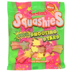 Squashies Sour Shooting Stars Candy (from the UK)