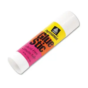 Avery Clear Application Permanent Glue Stic- 1.27 oz- Stick