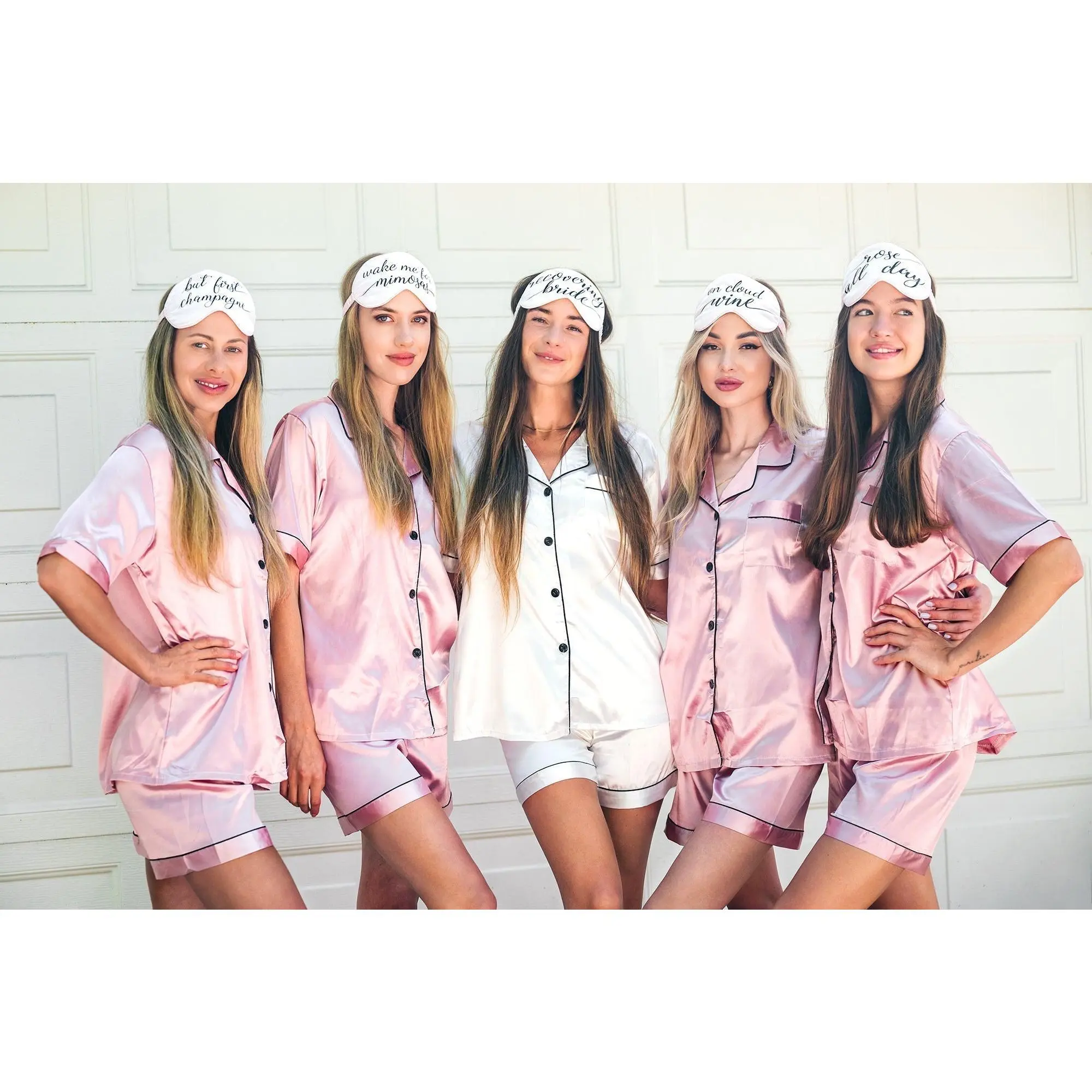 Set of 9 Custom Pajama Set Short Sleeves+Shorts