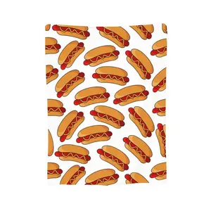 Hot Dog Food Super Soft Warm Bed Blankets for Couch Bedroom Sofa Office Car, All Season 60X50