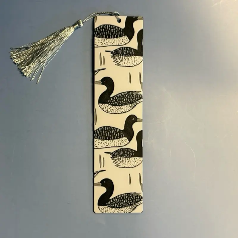 Loon bookmark Loon bookmark