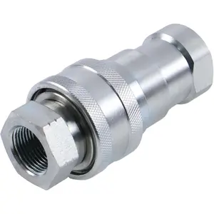 3/4" NPT ISO 7241-B Quick Disconnect Hydraulic Coupling/Coupler Set