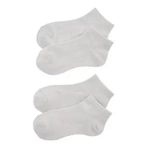 Joy Mangano CleanBoss by Joy Comfy & Clean 2-Pack Perfect Pair Ankle Socks