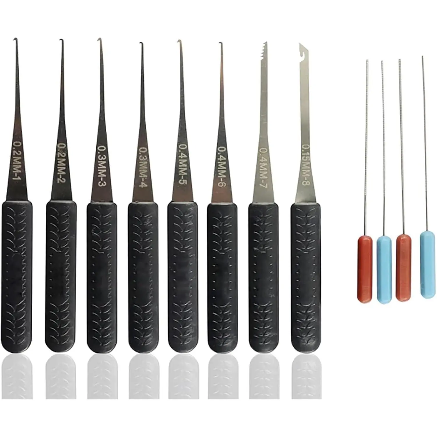 KuKuDeTen2 Comprehensive Extractor Kit with 12 Tools, Durable Stainless Steel, Ergonomic Design, Ideal for Broken Part Extraction, Hardware Repair, Twelve Tools