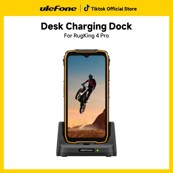 Ulefone RugKing 4 Pro（UAS65） Desk Charging Dock, Wireless Charging Station for RugKing 4 Pro