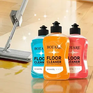 BOTARE Mop Soap - Enzyme-Powered Deep Clean, Quick-Dry, Pet/Kid-Safe, Works with Mops, Steam Mops & Sprayers - 17.6 Fl Oz Cleaner for All Floors