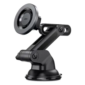 ESR HaloLock Magnetic Phone Holder for Car, Compatible with MagSafe, Windshield Mount for iPhone 17/16/15/14/13/12,  Adjustable Landscape, 360° Ring of Magnets, Ultra-Strong N52H Magnets, 2300g, Secure Mount, Tap and Mount, No Wireless Charging