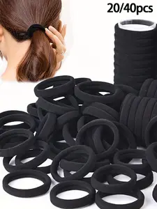 High Elastic Hair Tie, Casual Simple Hair Accessories for Women & Girls, Minimalist Headwear Suitable for Thick Hair
