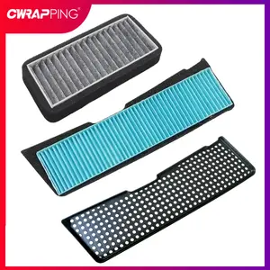 New 2026 3PCS Car Air Intake Filter For Tesla Model 3 2021-2023 Air Flow Vent Cover Melt Blown Fabric Prevent Air Conditioning Inlet car decor accessories