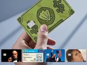 Card Skin Vinyl Sticker – Protect & Personalize Cards, Anime Style