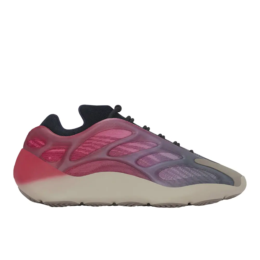 adidas Mens Yeezy 700 V3 Sneakers Shoes Casual - Purple, Red adidas Mens Yeezy 700 V3 Sneakers Shoes Casual - Purple, Red