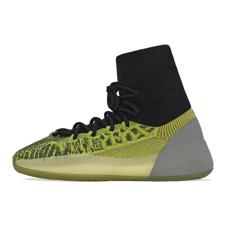 Adidas Yeezy Basketball Knit Energy Glow' Durable Non-slip High Top Shoes Unisex HR0811
