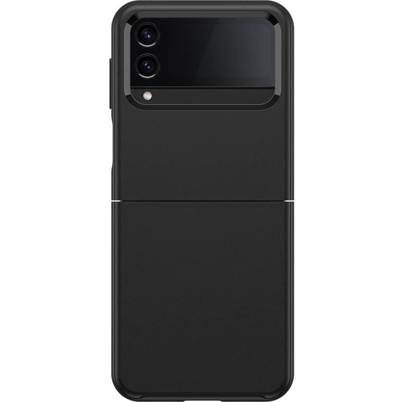 Black Galaxy Z Flip4 Case | OtterBox Symmetry Series Flex