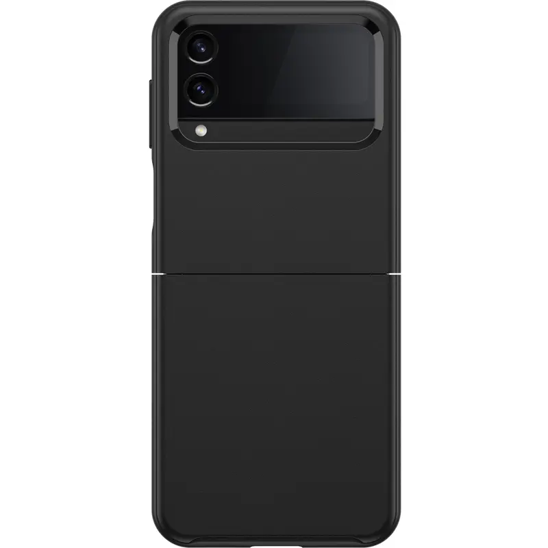 Black Galaxy Z Flip4 Case | OtterBox Symmetry Series Flex