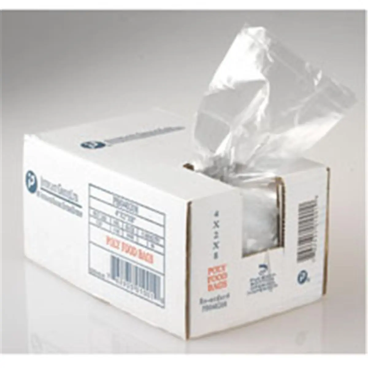 Inteplast Group IBS PB060315 Poly Bag 6 in. W x 3 in. G x 15 in. L