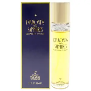 Diamonds and Sapphires by Elizabeth Taylor for Women - 3.3 oz EDT Spray