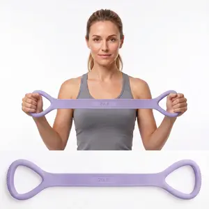 Resistance Band, Non-Slip 8-Shaped Band for Upper Body Stretching, Home Fitness Workout Tool