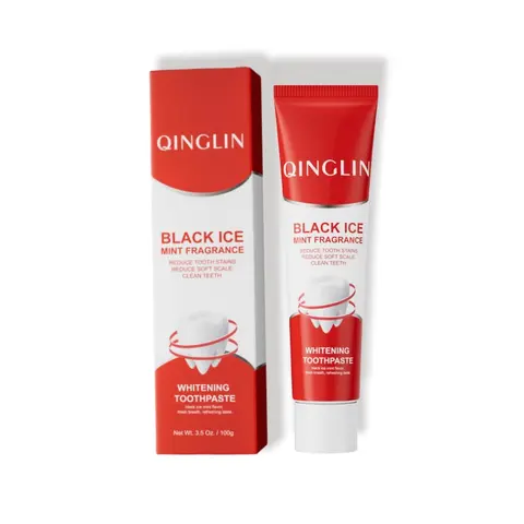 【QINGLIN】Toothpaste, fresh breath toothpaste, deep cleaning teeth   Clear Mint