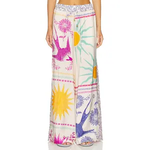 Agua Bendita Janis Alina Pants in Multicolor