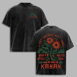 Noah Kahan “I Got Dreams But I Can’t Believe Them” Shirt  | Indie Folk Graphic Tee | The Great Divide Style Vintage Washed T-Shirt, noahkahan, thegreatdivide, folkpop, graphictee, concertoutfit, tourshirt