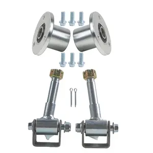A pair Front Wheel Hubs + Front Steering Knuckle Spindles for Go Karts, ATVs, UTVs, Drift Trikes, Golf Carts, Buggies, Quads